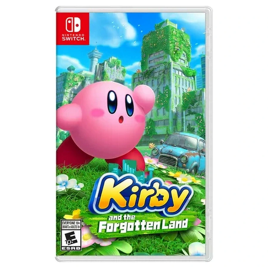 Kirby and the Forgotten Land Nintendo Switch cover